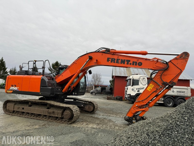 Hitachi ZX250 LC-6 EC223, GPS, Sentralsmøring, 2 skuffer, LED - Grävmaskin: bild 3 Hitachi ZX250 LC-6 EC223, GPS, Sentralsmøring, 2 skuffer, LED - Grävmaskin: bild 3