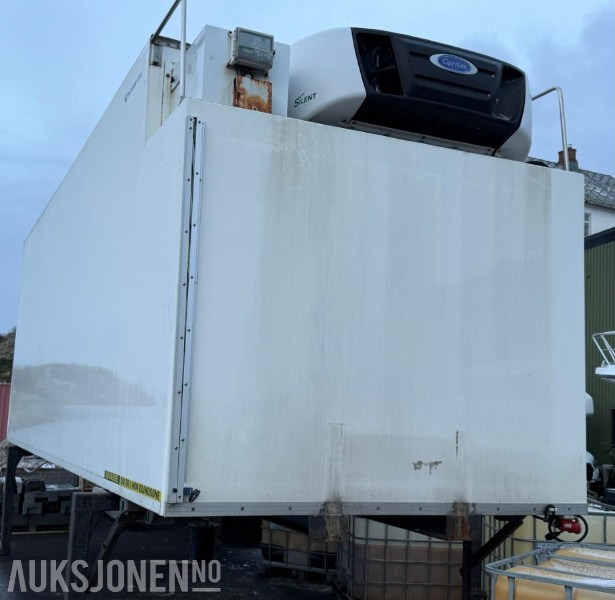 Kjøl/frysecontainer med 2 soner, hel sideåpning - Växelflak - kylbil: bild 2 Kjøl/frysecontainer med 2 soner, hel sideåpning - Växelflak - kylbil: bild 2