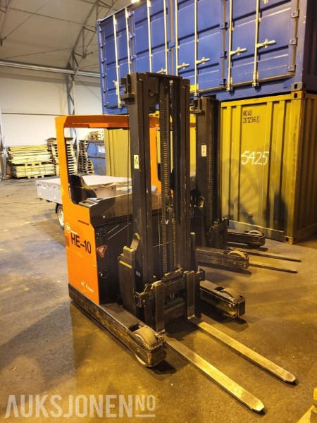 2000 HE-10 BT-REFLEX AC/ RRB1/15 Skyvemasttruck - Materialhanteringsutrustning: bild 1 2000 HE-10 BT-REFLEX AC/ RRB1/15 Skyvemasttruck - Materialhanteringsutrustning: bild 1
