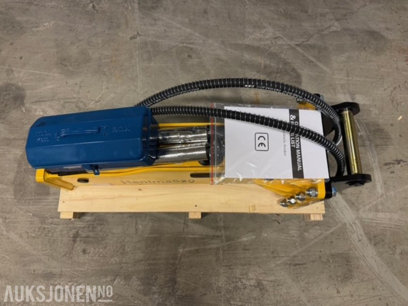 NY HENIMA PIGGHAMMER TIL 2,5-4,5 TONNS GRAVEMASKIN S40 - Hydraulisk hammare: bild 4 NY HENIMA PIGGHAMMER TIL 2,5-4,5 TONNS GRAVEMASKIN S40 - Hydraulisk hammare: bild 4