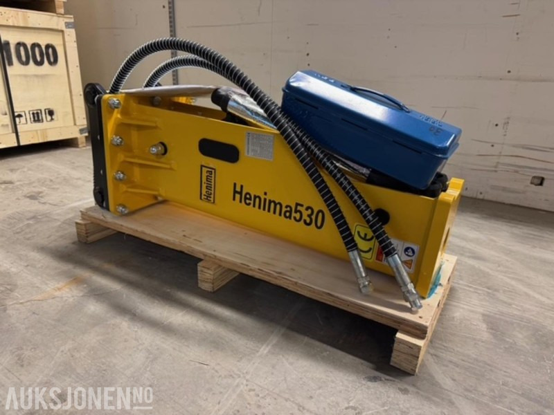 NY HENIMA PIGGHAMMER TIL 2,5-4,5 TONNS GRAVEMASKIN S40 - Hydraulisk hammare: bild 2 NY HENIMA PIGGHAMMER TIL 2,5-4,5 TONNS GRAVEMASKIN S40 - Hydraulisk hammare: bild 2