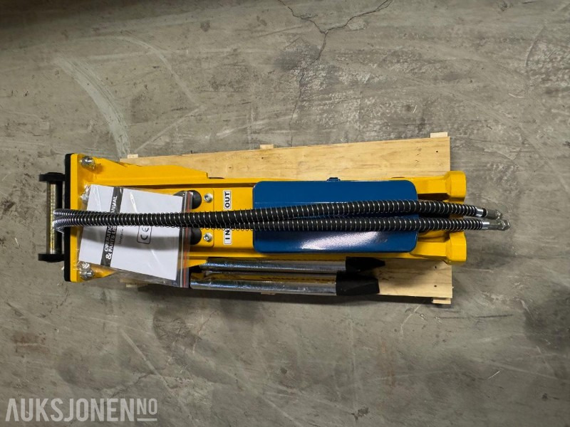 NY HENIMA PIGGHAMMER TIL 4-7 TONNS GRAVEMASKIN S40 M/GARANTI - Hydraulisk hammare: bild 4 NY HENIMA PIGGHAMMER TIL 4-7 TONNS GRAVEMASKIN S40 M/GARANTI - Hydraulisk hammare: bild 4