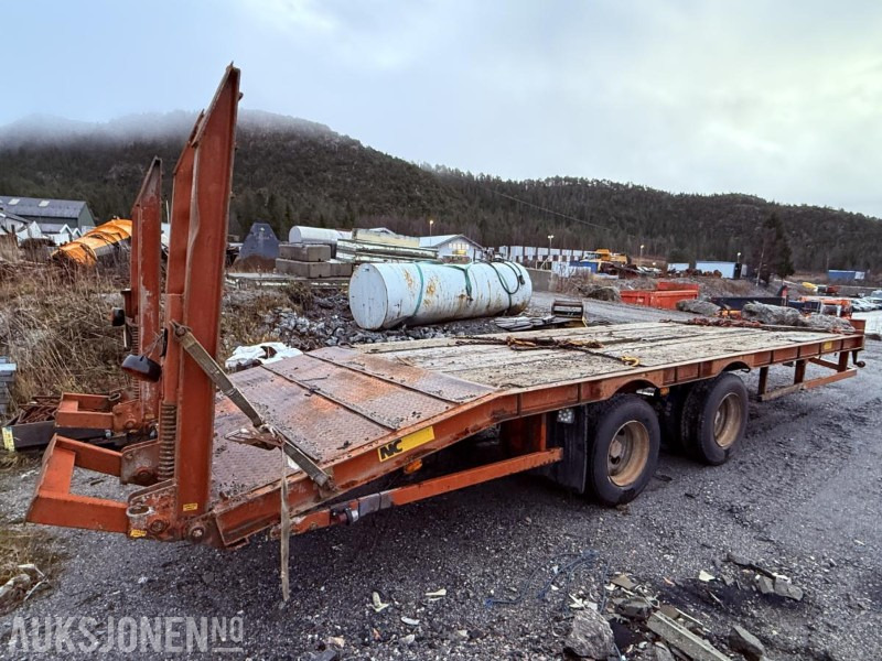 2007 NC Trailers BT-18 Maskinhenger - 2 aksler - Släp: bild 5 2007 NC Trailers BT-18 Maskinhenger - 2 aksler - Släp: bild 5