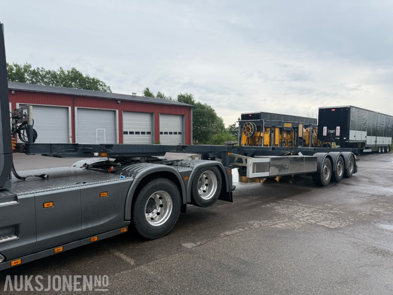 Släp Vang SHSL 111 C 3-akslet containerchassis: bild 1