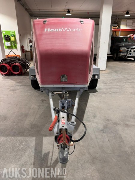 2010 HeatWork HW 3600 Mobilt varmekraftverk med diverse matter og 5 stk CliWi air systems 300 - Tillbehör för Byggmaskiner: bild 2 2010 HeatWork HW 3600 Mobilt varmekraftverk med diverse matter og 5 stk CliWi air systems 300 - Tillbehör för Byggmaskiner: bild 2