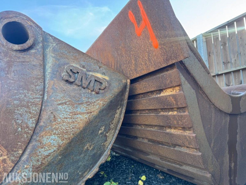 2015 SMP hydraulisk pusseskuffe G90 feste - Tillbehör för Byggmaskiner: bild 2 2015 SMP hydraulisk pusseskuffe G90 feste - Tillbehör för Byggmaskiner: bild 2