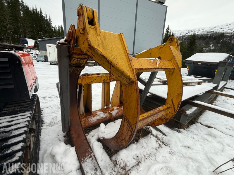 Gjerstad A64 hydraulisk tømmerklo - Tillbehör för Byggmaskiner: bild 2 Gjerstad A64 hydraulisk tømmerklo - Tillbehör för Byggmaskiner: bild 2