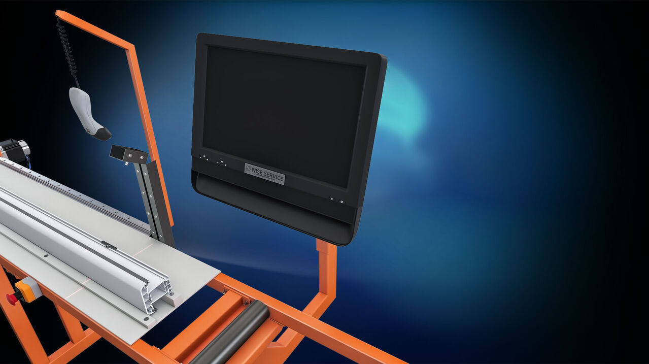 Wise Service Automatic positioner for installing the corresponding bars WS301 - Maskin: bild 1 Wise Service Automatic positioner for installing the corresponding bars WS301 - Maskin: bild 1