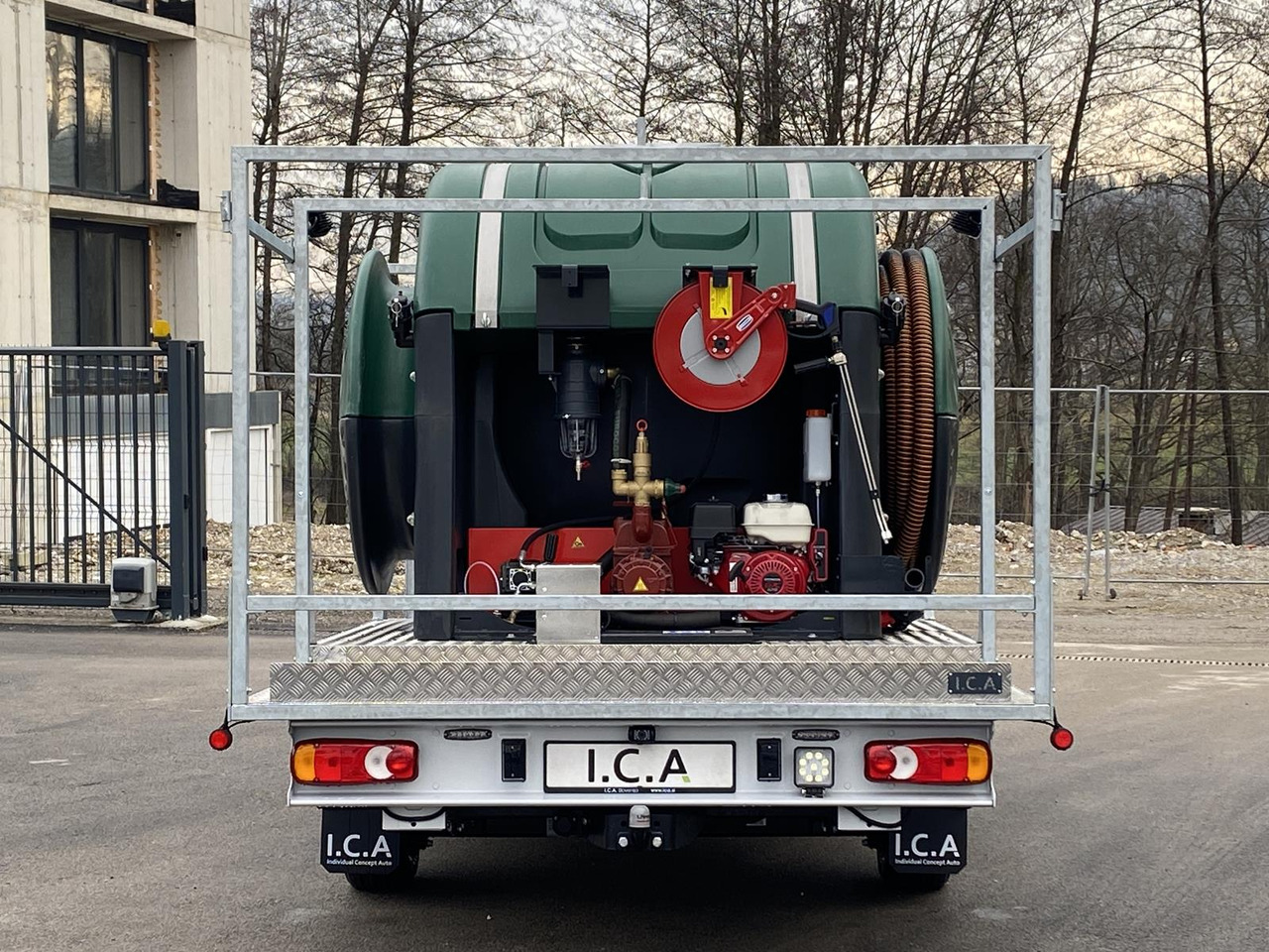 CITROEN JUMPER 1+2 180KM | WC AUFBAU + WC PUMPE - Transportbil med flak: bild 4 CITROEN JUMPER 1+2 180KM | WC AUFBAU + WC PUMPE - Transportbil med flak: bild 4