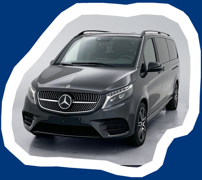 Mercedes-Benz V-Klasse 250d 4-MATIC Extra-Lang AMG Dubbele Cabine Elektrische schuifdeuren Distronic Burmester Trekhaak afneembaar 2500kg - Skåpbil, Dubbelhytt transportbil: bild 1 Mercedes-Benz V-Klasse 250d 4-MATIC Extra-Lang AMG Dubbele Cabine Elektrische schuifdeuren Distronic Burmester Trekhaak afneembaar 2500kg - Skåpbil, Dubbelhytt transportbil: bild 1