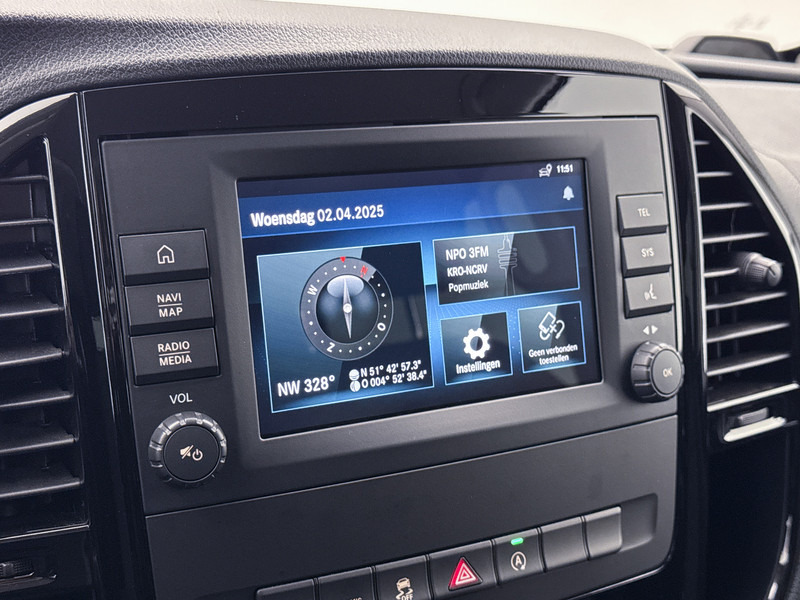 Små skåpbil, Dubbelhytt transportbil Mercedes-Benz Vito 114 CDI Extra Lang DC 19" inch AMG Dubbele Cabine XL LED Trekhaak Apple Carplay/Android Auto Achteruitrijcamera Cruise Control: bild 8