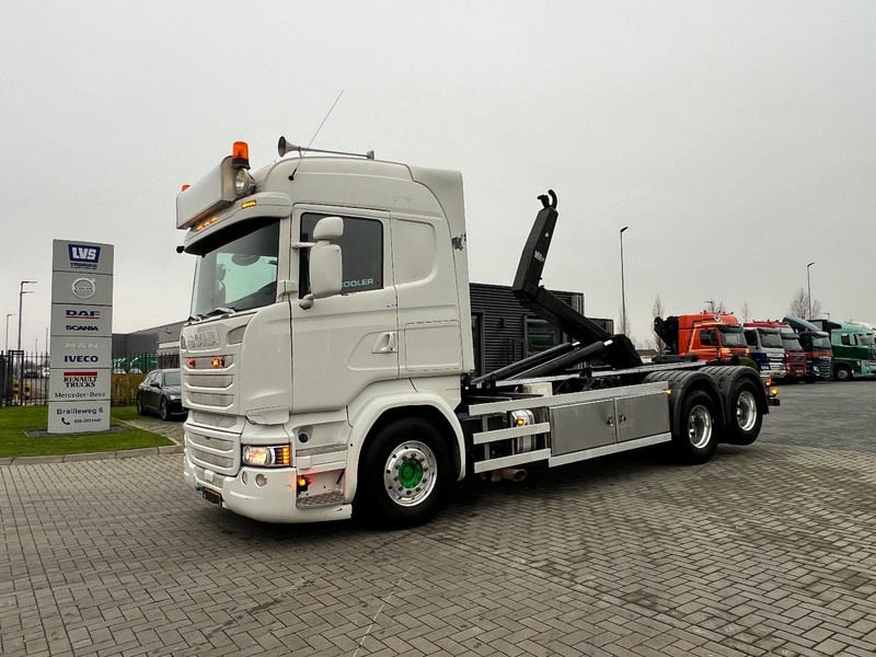 Scania R450 6x2 Containersysteem VDL 21.000kg / Haakarmsysteem - Lastväxlare lastbil: bild 1 Scania R450 6x2 Containersysteem VDL 21.000kg / Haakarmsysteem - Lastväxlare lastbil: bild 1