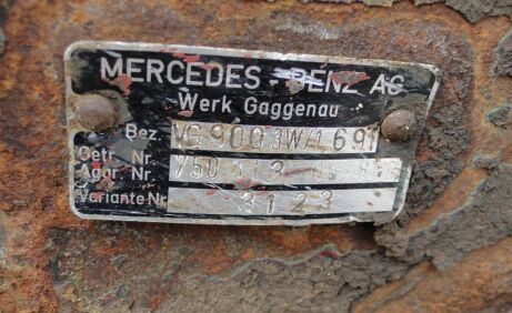 Mercedes-Benz VG900 3W/1.691 750813   Mercedes-Benz 1824 - Transmission för Lastbil: bild 2 Mercedes-Benz VG900 3W/1.691 750813   Mercedes-Benz 1824 - Transmission för Lastbil: bild 2