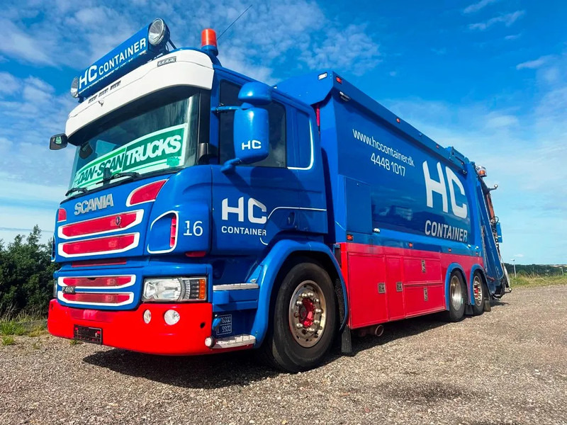 Scania P410 Phøenix box. Air / Air suspension. - Sopbil: bild 1 Scania P410 Phøenix box. Air / Air suspension. - Sopbil: bild 1