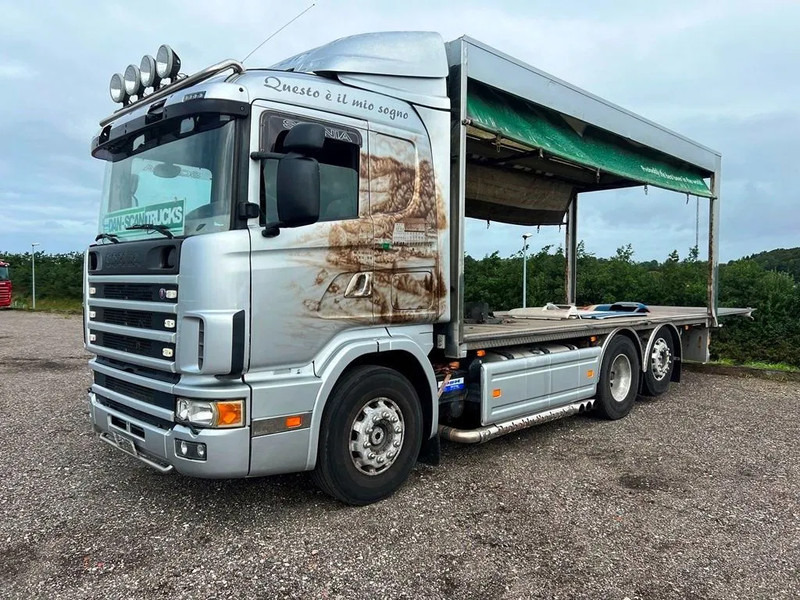 Scania R164-480 V8 Steel / Air suspension. - Biltransportbil lastbil: bild 3 Scania R164-480 V8 Steel / Air suspension. - Biltransportbil lastbil: bild 3