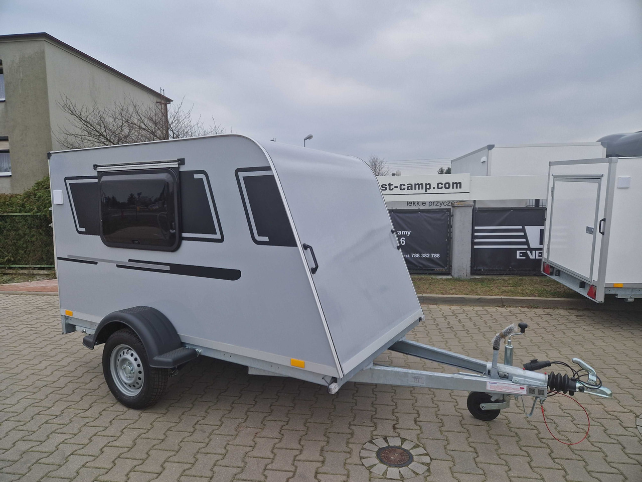 Microcamp mini przyczepa kempingowa transportowa teardrop - Bilsläp: bild 1 Microcamp mini przyczepa kempingowa transportowa teardrop - Bilsläp: bild 1