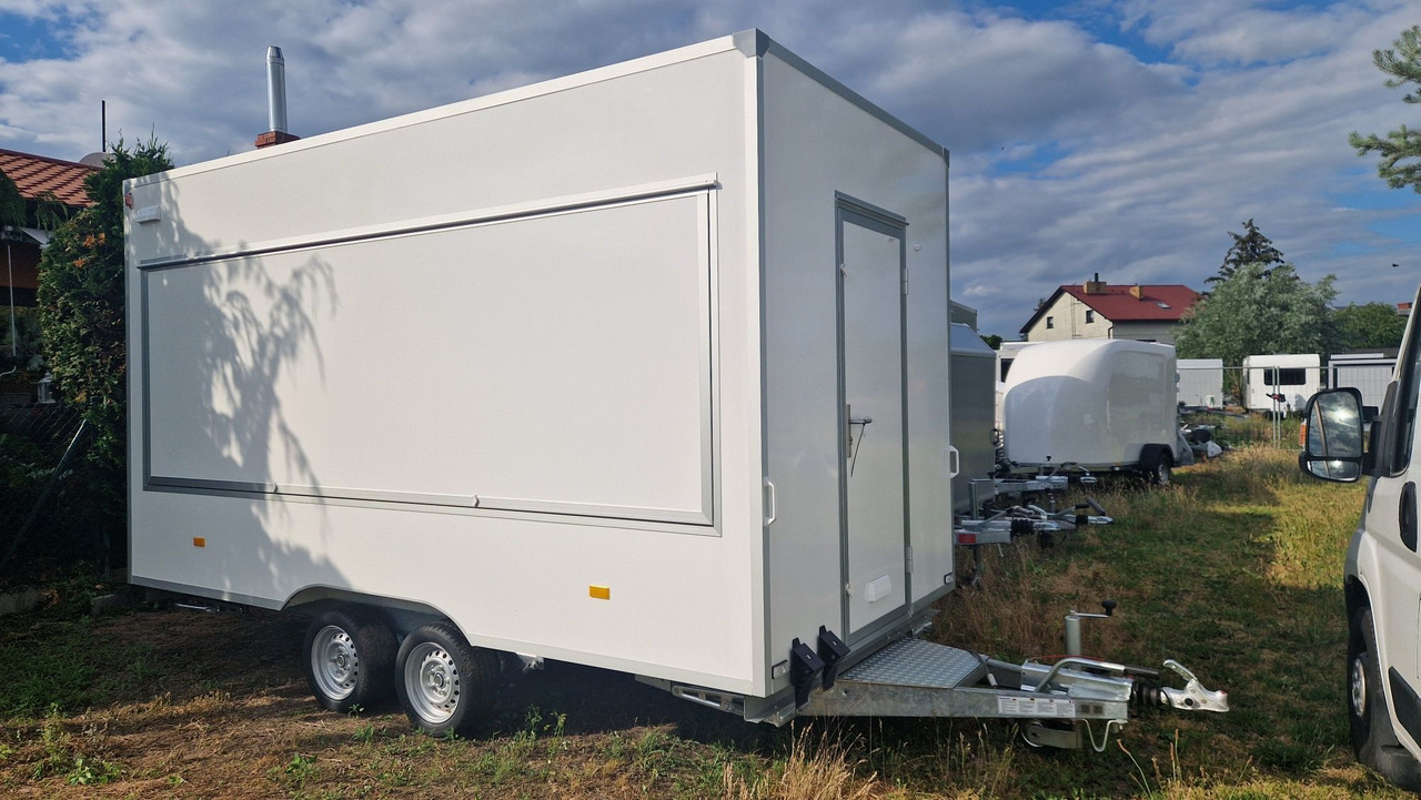 Przyczepa Gastronomiczna Handlowa FoodTruck - Försäljningsvagn: bild 1 Przyczepa Gastronomiczna Handlowa FoodTruck - Försäljningsvagn: bild 1