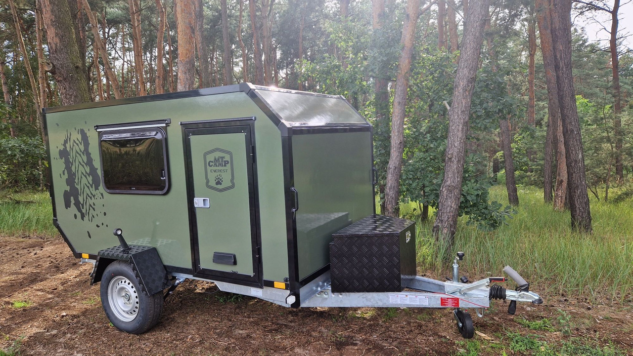 Przyczepa Off-ROAD Wyprawowa kemingowa terenowa Everest MT-CAMP Olive - Bilsläp: bild 1 Przyczepa Off-ROAD Wyprawowa kemingowa terenowa Everest MT-CAMP Olive - Bilsläp: bild 1