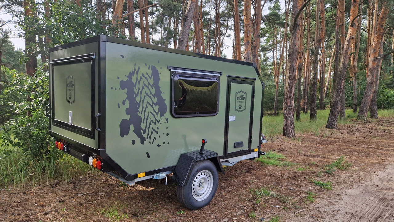 Przyczepa Off-ROAD Wyprawowa kemingowa terenowa Everest MT-CAMP Olive - Bilsläp: bild 2 Przyczepa Off-ROAD Wyprawowa kemingowa terenowa Everest MT-CAMP Olive - Bilsläp: bild 2