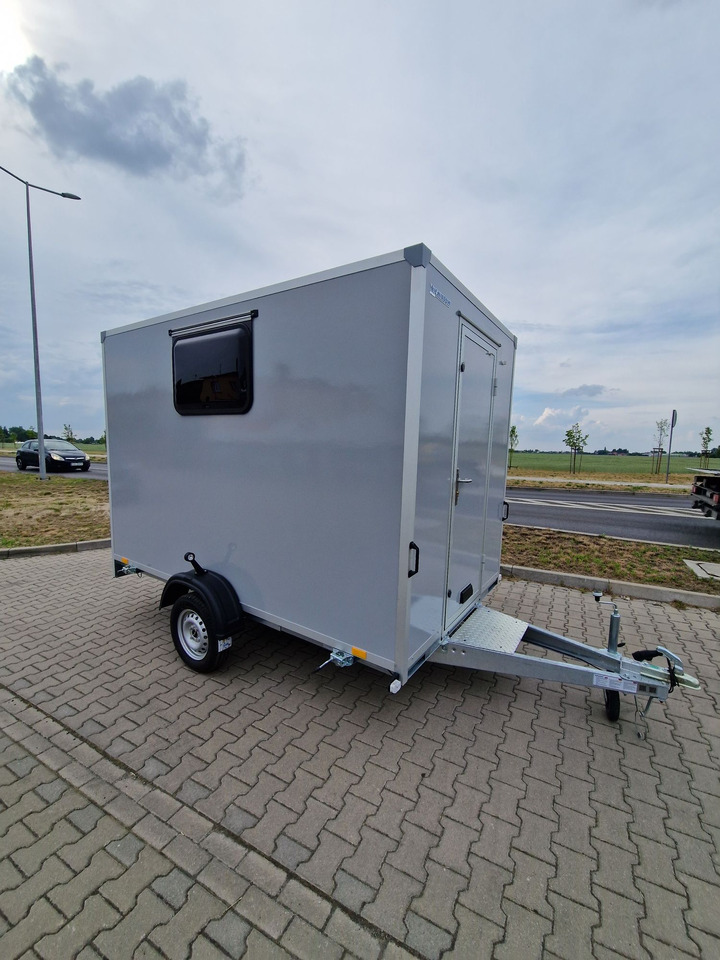 Przyczepa Socjalna Magazyn Budowa Stróżówka Nowa dowolna zabudowa - Container hus, Släp: bild 1 Przyczepa Socjalna Magazyn Budowa Stróżówka Nowa dowolna zabudowa - Container hus, Släp: bild 1