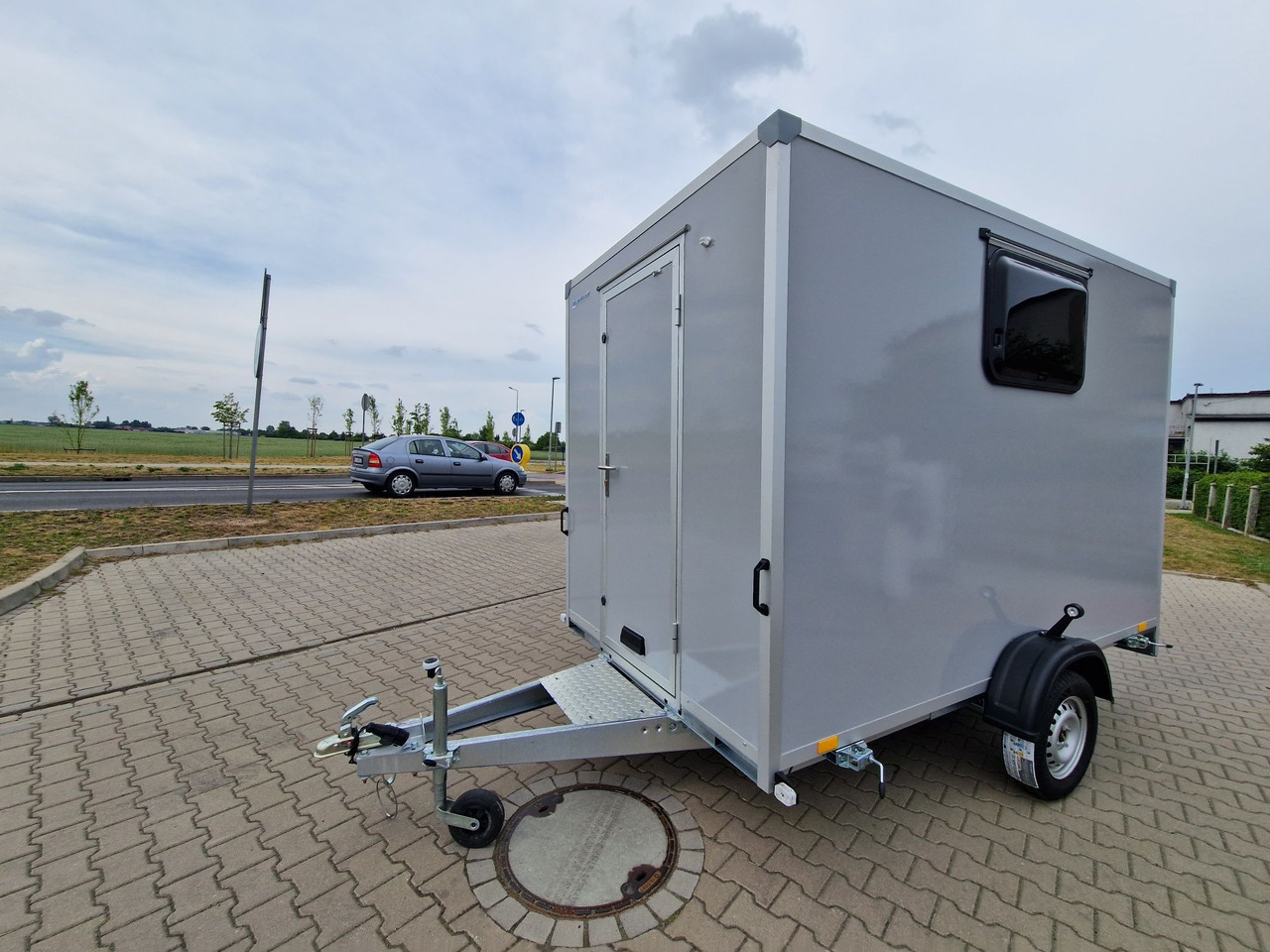 Przyczepa Socjalna Magazyn Budowa Stróżówka Nowa dowolna zabudowa - Container hus, Släp: bild 3 Przyczepa Socjalna Magazyn Budowa Stróżówka Nowa dowolna zabudowa - Container hus, Släp: bild 3