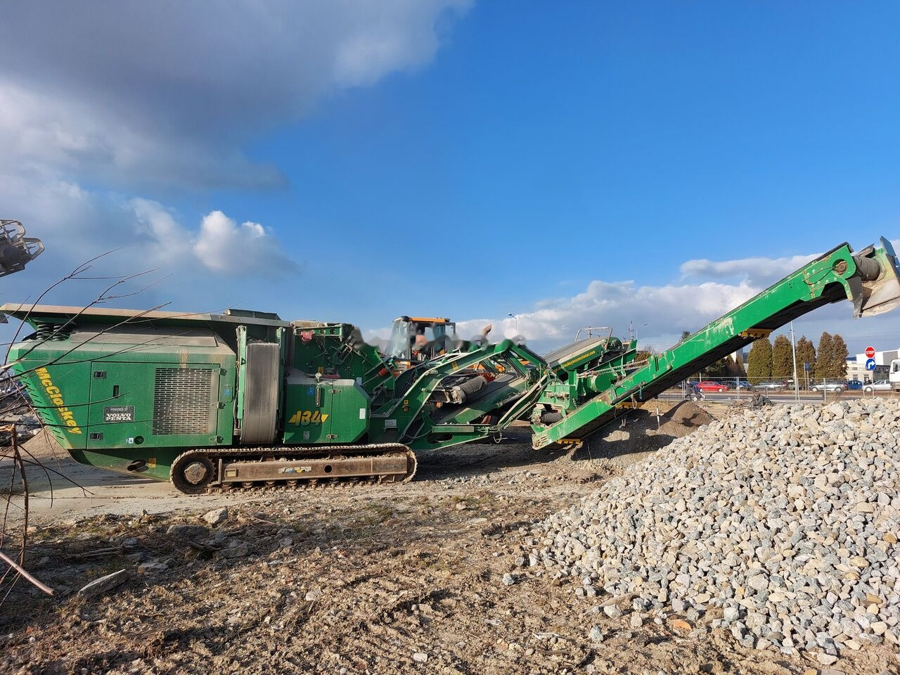 McCloskey I34 - Slagkross: bild 2 McCloskey I34 - Slagkross: bild 2