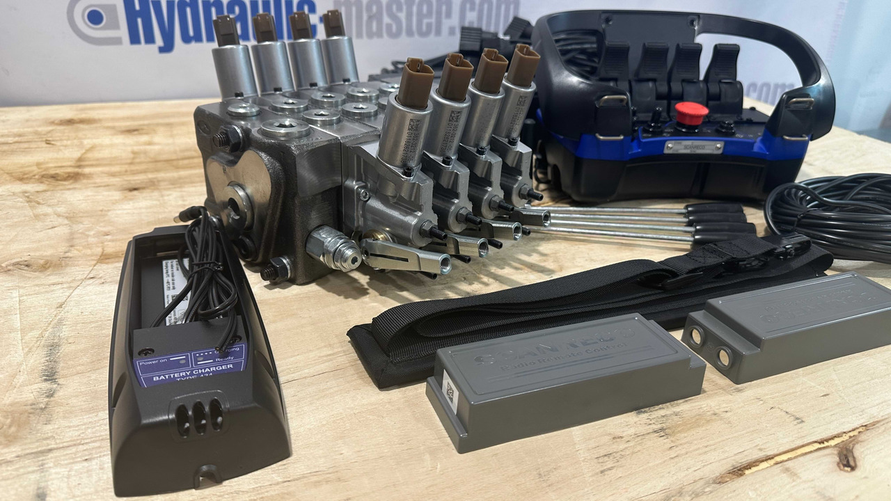 Set Scanreco RC400 with Walvoil DPX100 Liebherr, PM Group, Effer, Hiab - Stubbfräs: bild 4 Set Scanreco RC400 with Walvoil DPX100 Liebherr, PM Group, Effer, Hiab - Stubbfräs: bild 4