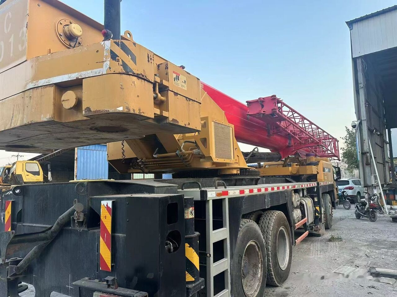 Palfinger Sany Used STC550 Truck Mounted Crane China 50 Ton 100 Ton Capacities - Mobilkran: bild 3 Palfinger Sany Used STC550 Truck Mounted Crane China 50 Ton 100 Ton Capacities - Mobilkran: bild 3