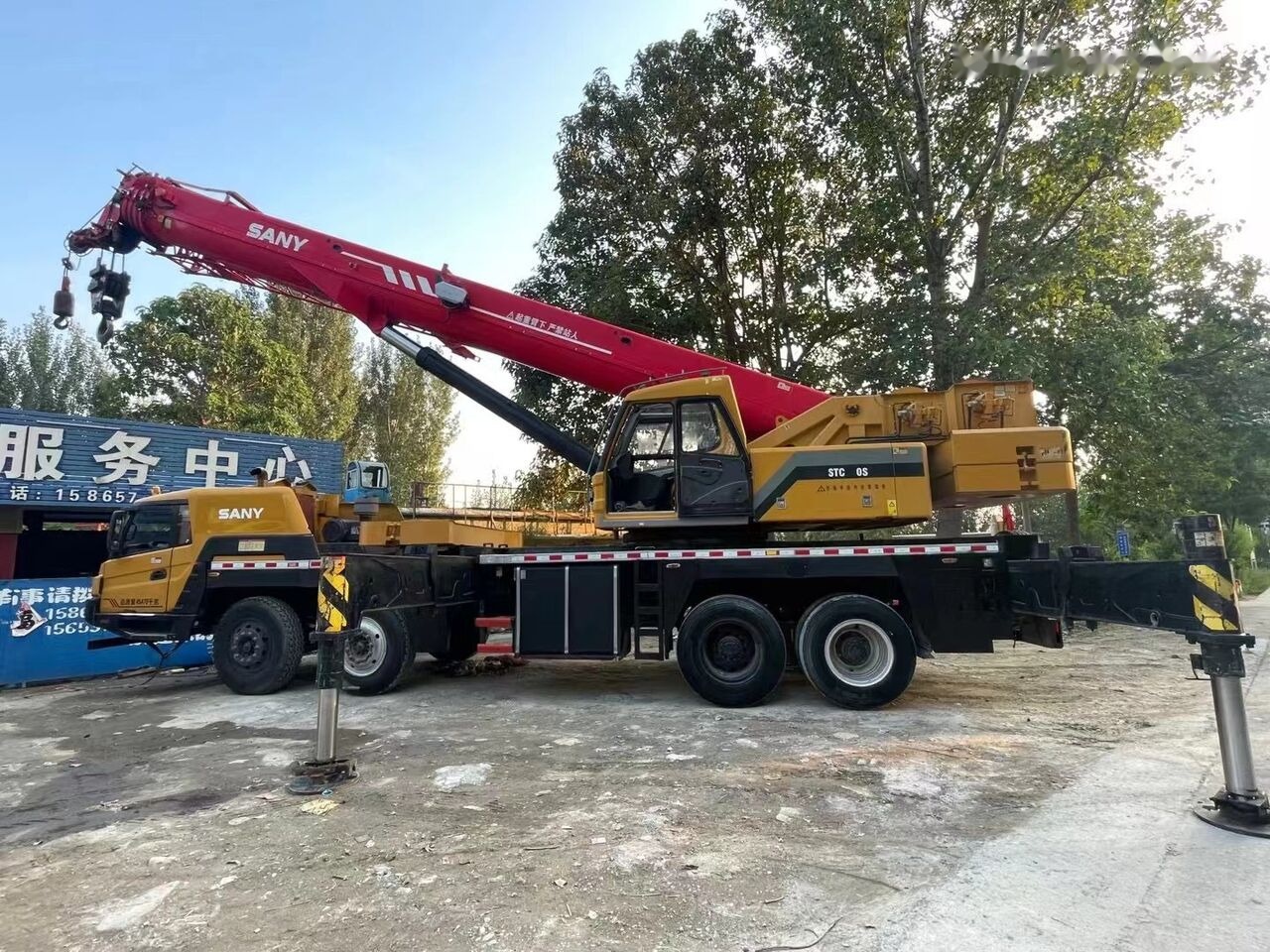 Sany Used Sany STC800 Original 80 Ton Mobile Crane Truck Truck Mounte - Mobilkran: bild 2 Sany Used Sany STC800 Original 80 Ton Mobile Crane Truck Truck Mounte - Mobilkran: bild 2