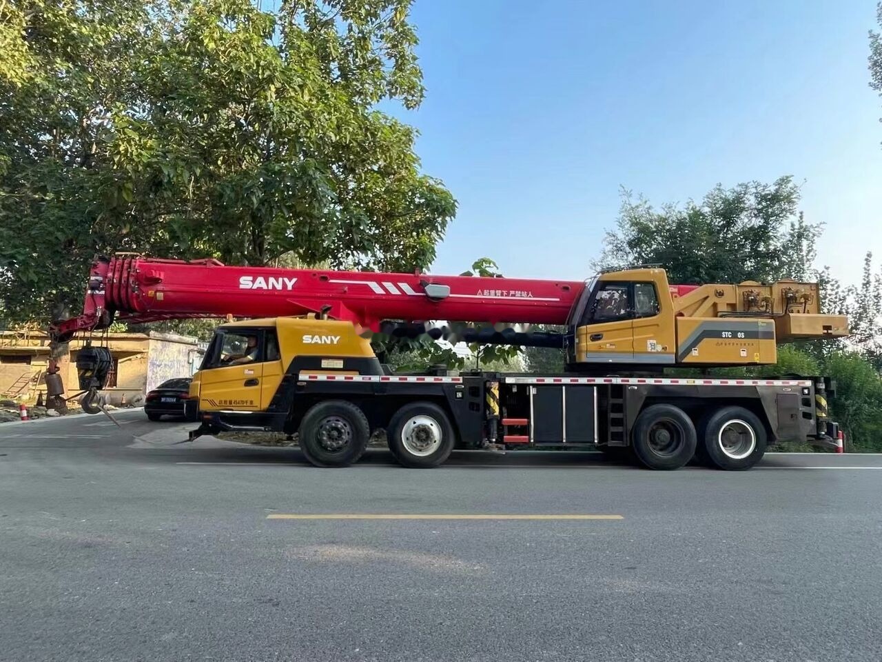 Sany Used Sany STC800 Original 80 Ton Mobile Crane Truck Truck Mounte - Mobilkran: bild 1 Sany Used Sany STC800 Original 80 Ton Mobile Crane Truck Truck Mounte - Mobilkran: bild 1