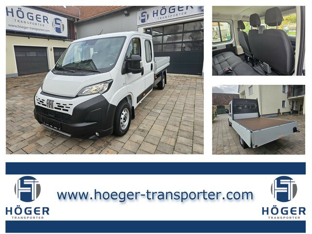 FIAT Ducato 140 DOKA Pritsche 2,9 Meter Klima DAB... - Transportbil med flak, Dubbelhytt transportbil: bild 1 FIAT Ducato 140 DOKA Pritsche 2,9 Meter Klima DAB... - Transportbil med flak, Dubbelhytt transportbil: bild 1