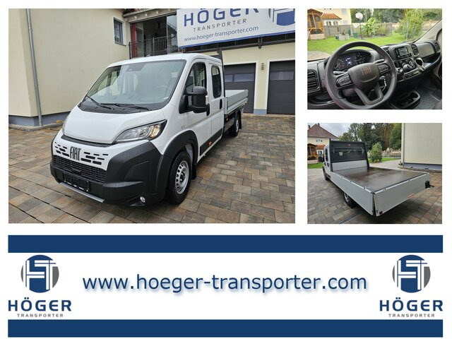FIAT Ducato MAXI 140 Serie 9.2 2025 L5 Doppelkabine... - Transportbil med flak, Dubbelhytt transportbil: bild 1 FIAT Ducato MAXI 140 Serie 9.2 2025 L5 Doppelkabine... - Transportbil med flak, Dubbelhytt transportbil: bild 1