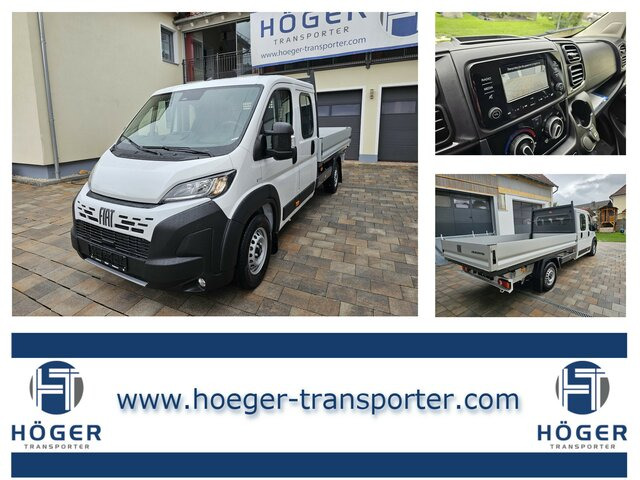 FIAT Ducato MAXI 140 Serie10-9.2 2025 L5 DOKA 3,3 M.... - Transportbil med flak, Dubbelhytt transportbil: bild 1 FIAT Ducato MAXI 140 Serie10-9.2 2025 L5 DOKA 3,3 M.... - Transportbil med flak, Dubbelhytt transportbil: bild 1