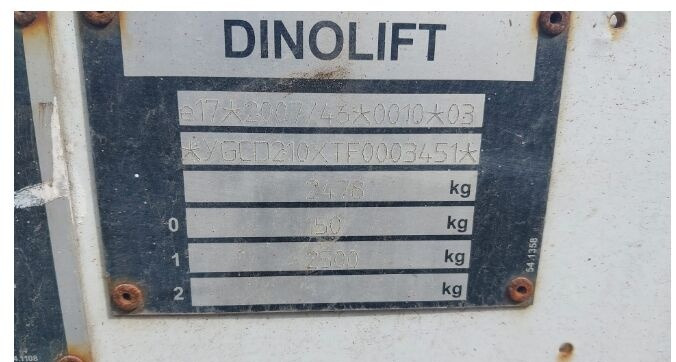 Dino 210 XT II - Bomlift: bild 2 Dino 210 XT II - Bomlift: bild 2