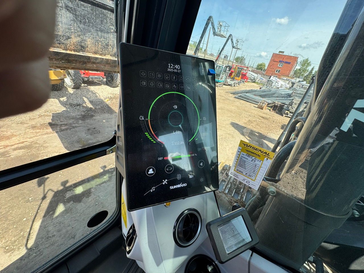 Ny Grävmaskin Sunward SWE215F-5A: bild 11