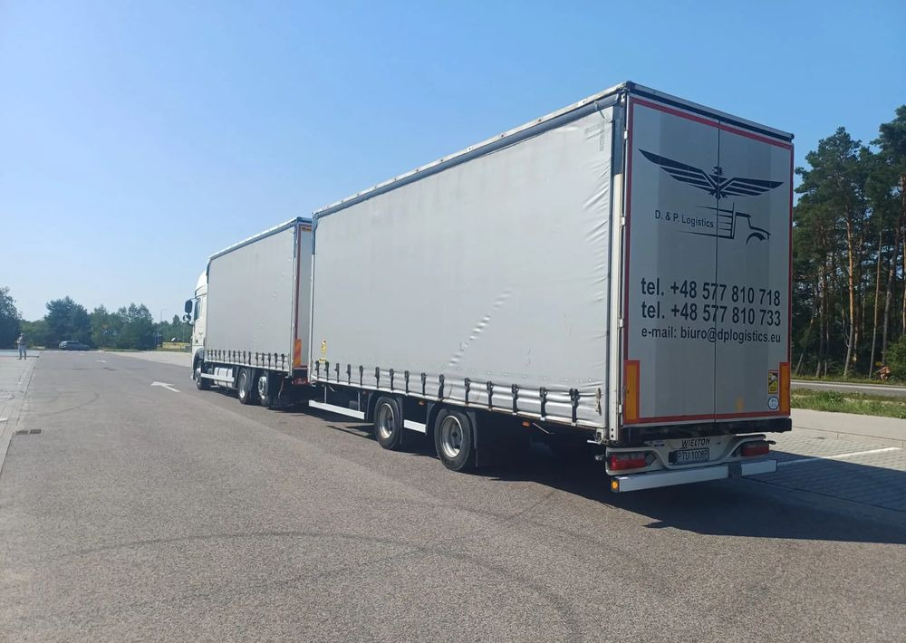 DAF XF 480 SUPER SPACE CAB / ZESTAW TANDEM PRZEJAZDOWY 120 M3 / SSC / ACC /EURO 6 - Kapellbil: bild 3 DAF XF 480 SUPER SPACE CAB / ZESTAW TANDEM PRZEJAZDOWY 120 M3 / SSC / ACC /EURO 6 - Kapellbil: bild 3