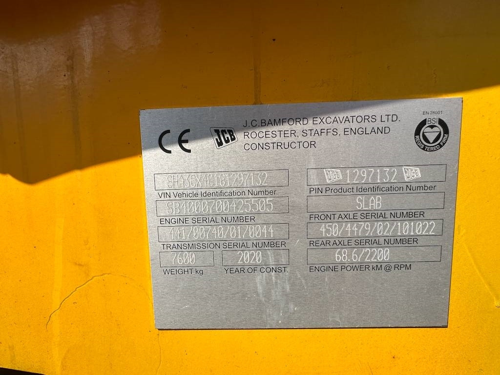 JCB 3 CX - Grävlastare: bild 3 JCB 3 CX - Grävlastare: bild 3