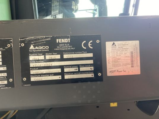 Fendt 5255 L MCS - Skördetröska: bild 4 Fendt 5255 L MCS - Skördetröska: bild 4