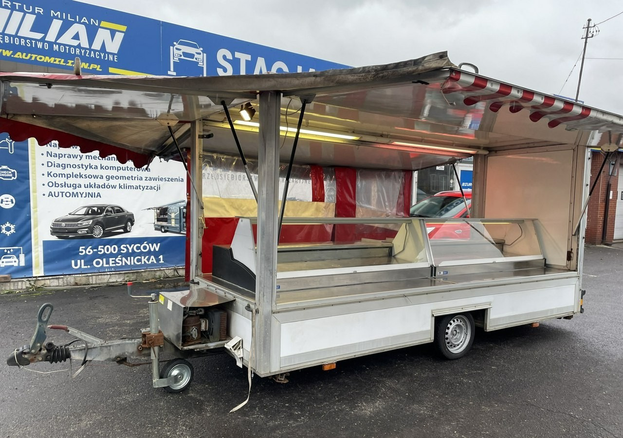 Inna Inny Autosklep przyczepa wędlin Gastronomiczny Food Truck Foodtruck Sklep - Försäljningsvagn: bild 1 Inna Inny Autosklep przyczepa wędlin Gastronomiczny Food Truck Foodtruck Sklep - Försäljningsvagn: bild 1