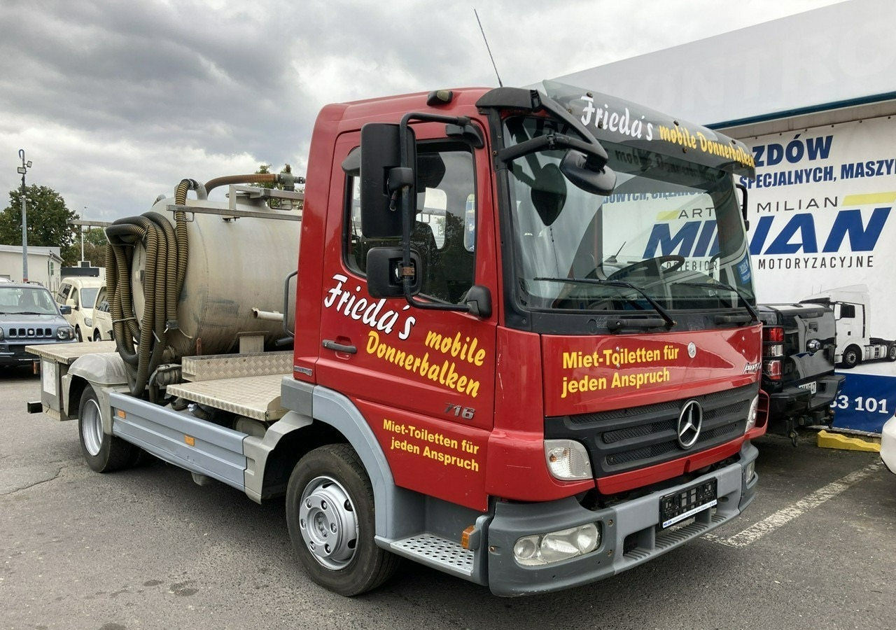 Mercedes-Benz Atego Atego716 Toitoi dowywozu WC Asanizacyjny Wuko Kanalizacja Toi Toi 20 - Sugbil: bild 1 Mercedes-Benz Atego Atego716 Toitoi dowywozu WC Asanizacyjny Wuko Kanalizacja Toi Toi 20 - Sugbil: bild 1