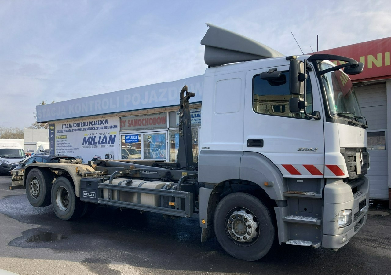 Lastväxlare lastbil Mercedes-Benz Inny Mercedes-Benz Mercedes Axor 2543 Hakowiec bramowiec MEILLER-KIPPER Model 2009: bild 10