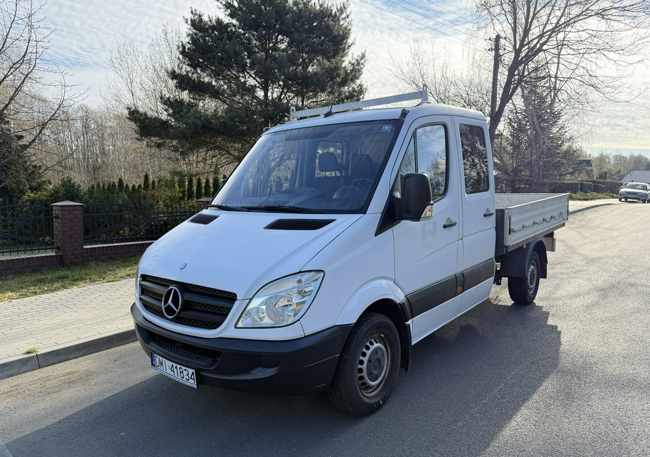 Mercedes-Benz Sprinter Sprinter 315 CDI dokka doka Brygadówka skrzynia 2007 - Transportbil med flak, Dubbelhytt transportbil: bild 1 Mercedes-Benz Sprinter Sprinter 315 CDI dokka doka Brygadówka skrzynia 2007 - Transportbil med flak, Dubbelhytt transportbil: bild 1
