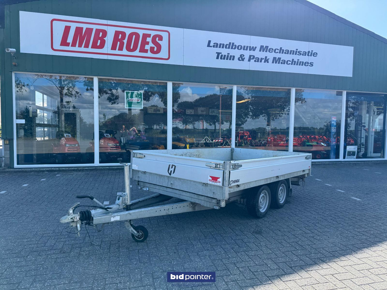 Henra KP27- 3318 3 zijdige kiep aanhangwagen aanhanger - Tippsläp: bild 2 Henra KP27- 3318 3 zijdige kiep aanhangwagen aanhanger - Tippsläp: bild 2