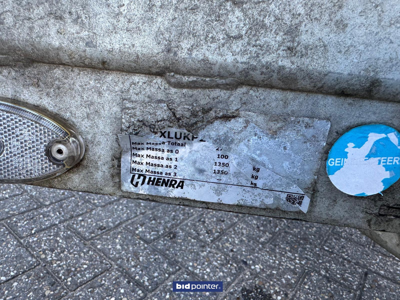 Henra KP27- 3318 3 zijdige kiep aanhangwagen aanhanger - Tippsläp: bild 4 Henra KP27- 3318 3 zijdige kiep aanhangwagen aanhanger - Tippsläp: bild 4