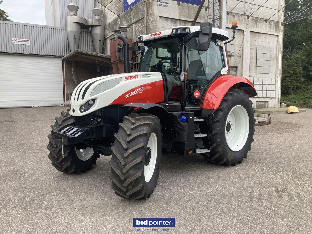 Steyr 4125 profi CVT - Traktor: bild 1 Steyr 4125 profi CVT - Traktor: bild 1