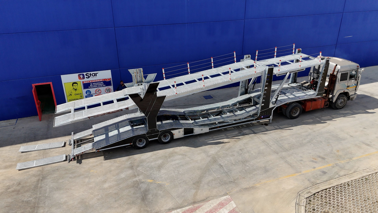 STAR YAGCILAR STAR 7/8 car carrier - Biltransportbil semitrailer: bild 1 STAR YAGCILAR STAR 7/8 car carrier - Biltransportbil semitrailer: bild 1