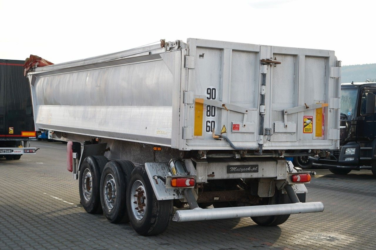 Benalu WYWROTKA / 23 m3 / ALUMINIOWA / OŚ PODNOSZONA / - Tippbil semitrailer: bild 4 Benalu WYWROTKA / 23 m3 / ALUMINIOWA / OŚ PODNOSZONA / - Tippbil semitrailer: bild 4