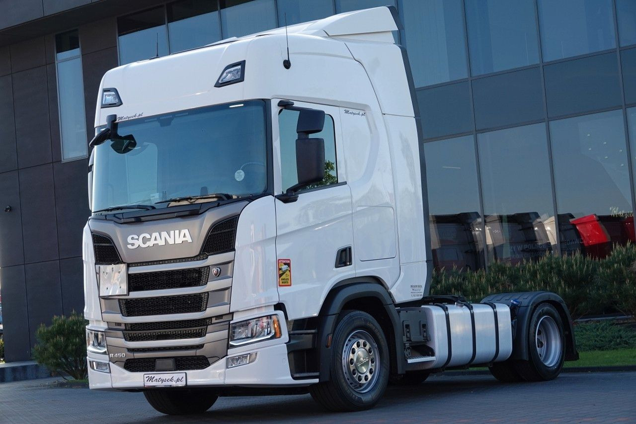 Scania R 450 / RETARDER / MEGA / LOWDECK / 2021 ROK / - Dragbil: bild 1 Scania R 450 / RETARDER / MEGA / LOWDECK / 2021 ROK / - Dragbil: bild 1