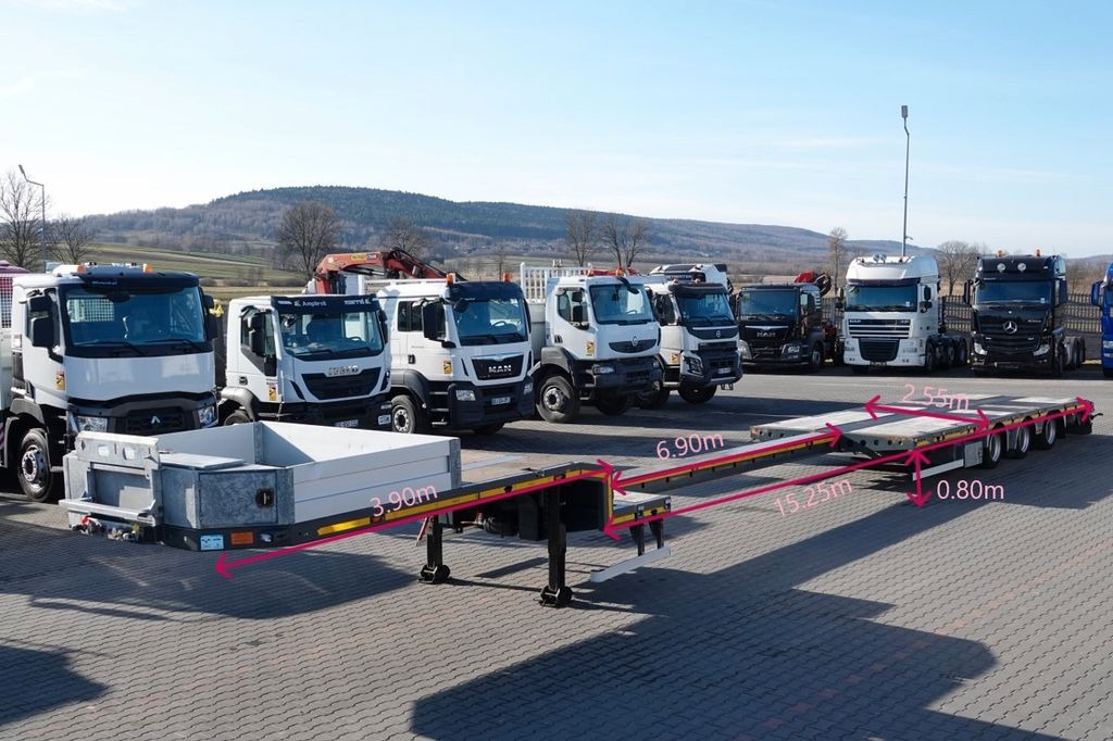 Emtech NACZEPA LAWETA / NISKOPODWOZIE / ROZCIĄGANA / DŁ Emtech NACZEPA LAWETA / NISKOPODWOZIE / ROZCIĄGANA / DŁ - Låg lastare semitrailer: bild 2 Emtech NACZEPA LAWETA / NISKOPODWOZIE / ROZCIĄGANA / DŁ Emtech NACZEPA LAWETA / NISKOPODWOZIE / ROZCIĄGANA / DŁ - Låg lastare semitrailer: bild 2