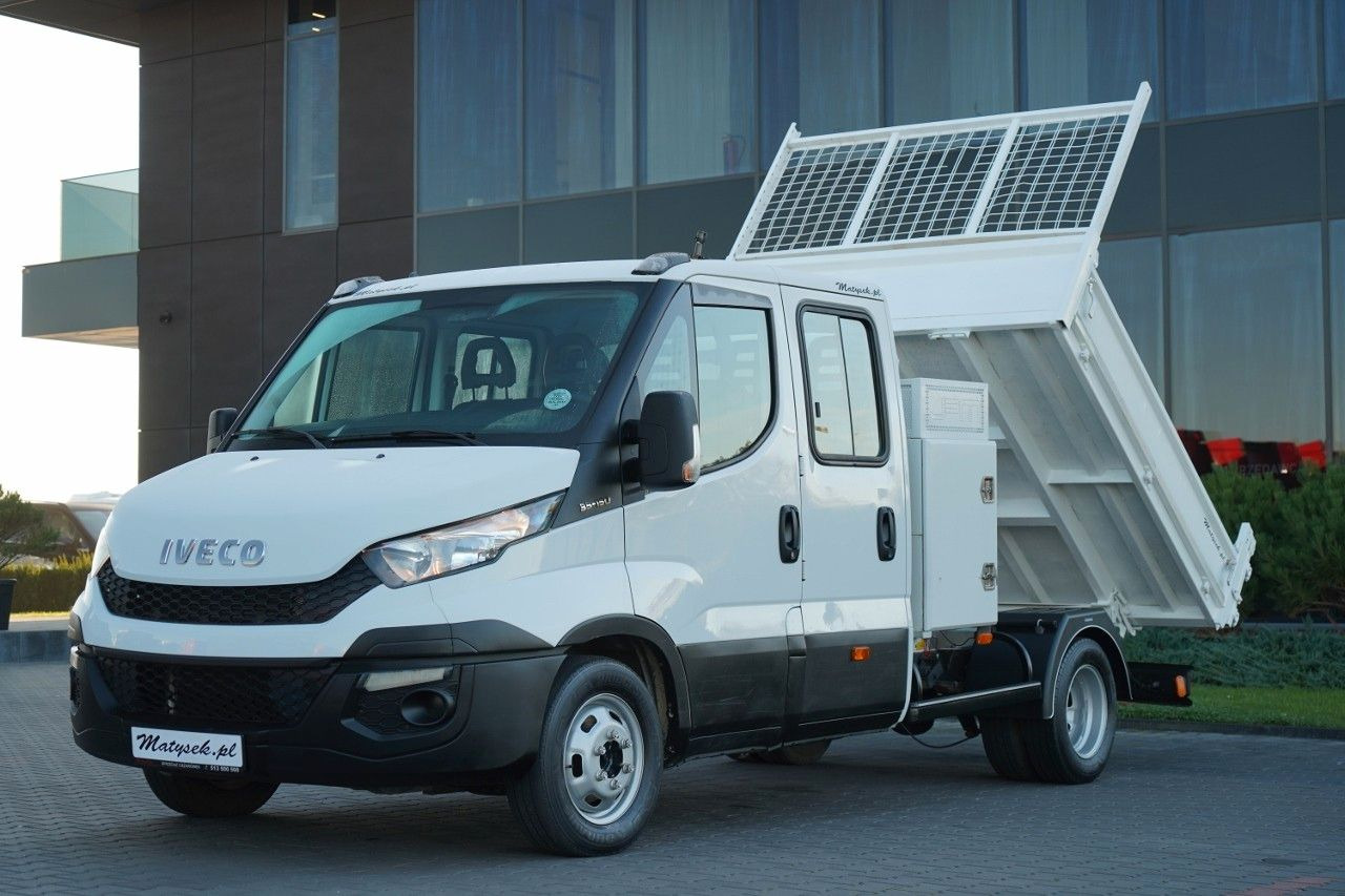Iveco DAILY 35-150 / BRYGADOWKA / WYWROTKA  2.4 M / BL - Transportbil med tippflak, Dubbelhytt transportbil: bild 1 Iveco DAILY 35-150 / BRYGADOWKA / WYWROTKA  2.4 M / BL - Transportbil med tippflak, Dubbelhytt transportbil: bild 1